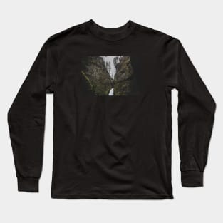 Portland water fall by Kings Long Sleeve T-Shirt